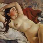 Desnudo recostado: Un desnudo para una época de poca sensualidad en Rusia | de Zinaida Serebriakova