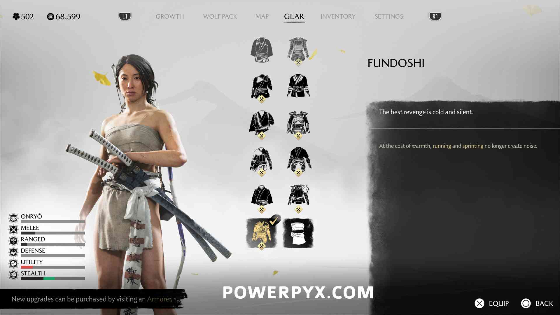 ghost-of-yotei-fundoshi El canto desnudo y el lienzo del recuerdo: la proeza sensorial de Ghost of Yotei