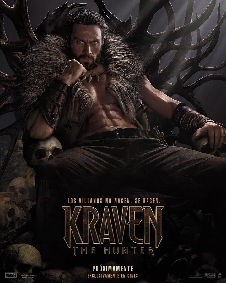 Ver o descargar Kraven el Cazador +18 | Torrent, Mega y cines