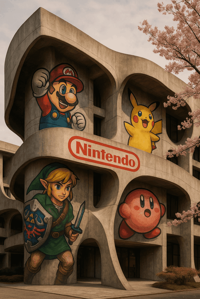 36da433e-14a7-4d5b-86a9-bb35bf6a36bb-683x1024 Nintendo y el edificio donde todavía se escucha a los artistas hablarse entre sí