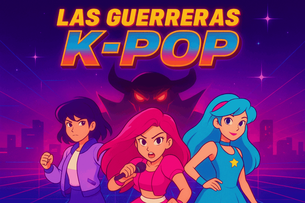41232610-00bf-43ff-a4ee-5afb330754b5-1024x683 Las guerreras k-pop: entre el multiverso animado y el cine cuqui de neón
