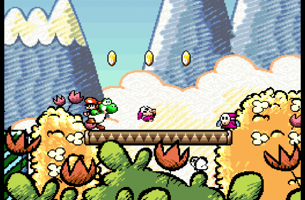 Super-Mario-World-2-Yoshis-Island-SNES-gallery-03-1024x673 Yoshi Island: treinta años del primer óleo interactivo de Nintendo