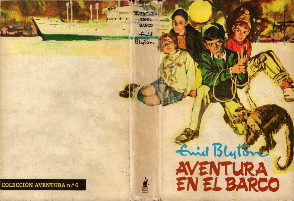 Enid-Blyton-6-Molino-1960-2a-ed-1024x702 Los hijos del misterio: la serie Aventura de Enid Blyton