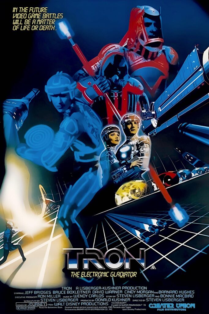 tron-poster-683x1024 Tron, el resplandor azul de un futuro soñado