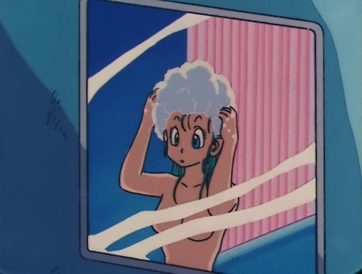 Dragon_Ball_6_15 Cuando Bulma se desnuda en la ducha y el anime te mira a los ojos
