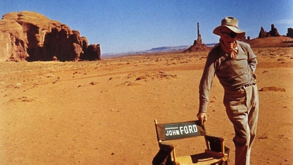 Jhon-Ford-rodando-Centauros-del-desierto-1024x576 Centauros del desierto: la belleza que parece no haber sido filmada por nadie