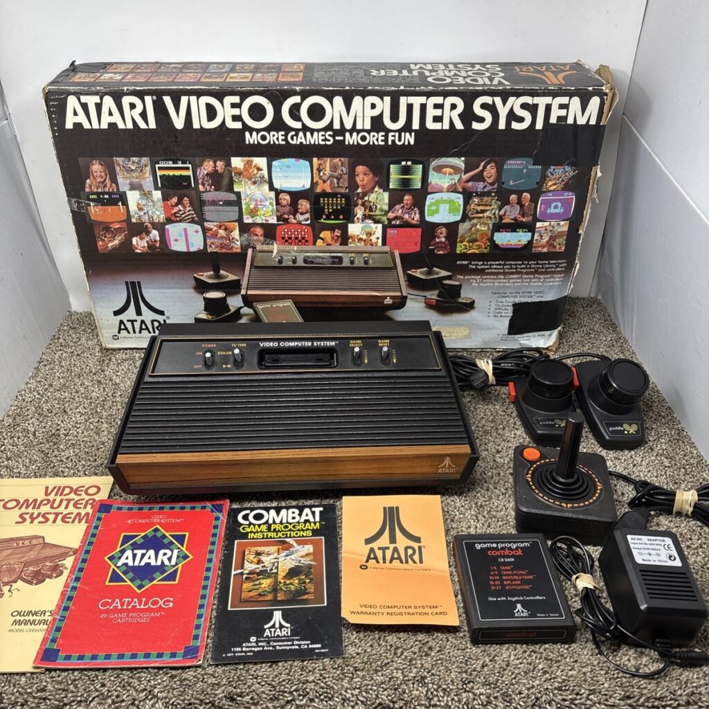 s-l1200-4-1024x1024 Atari 2600: cuando la caja negra encendió el primer latido del videojuego moderno