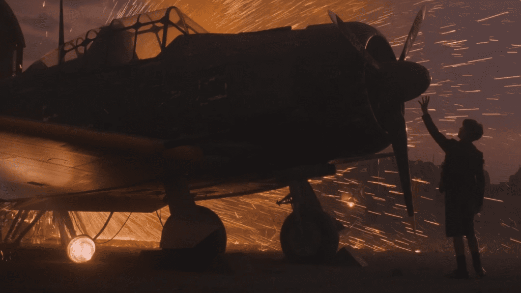 Captura-de-pantalla-8-1024x576 Análisis de fotograma | La infancia frente al hierro: una mirada iniciática en El imperio del sol