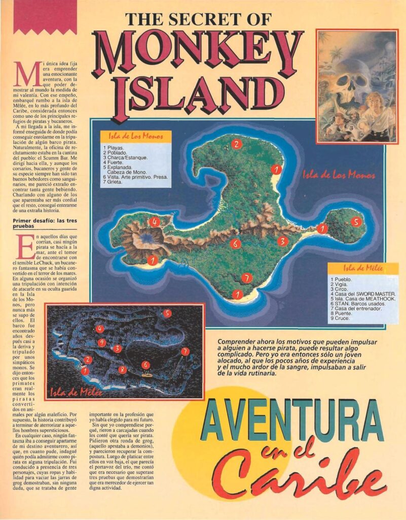Micromania-Guia-videojuego-The-Secret-Monkey-Island-801x1024 Micromanía vuelve: cartografía sentimental de un país llamado videojuego