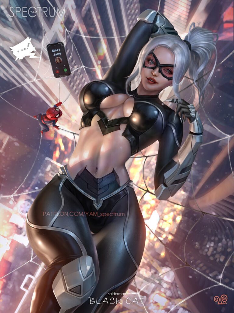 mansik-yang-blackcat-768x1024 Black Cat o el filo erótico del universo Spider-Man
