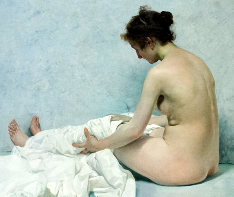 sorolla26-fotor-2025121012218 Análisis pictórico | Después del baño (Sorolla, 1892): la luz que piensa el cuerpo