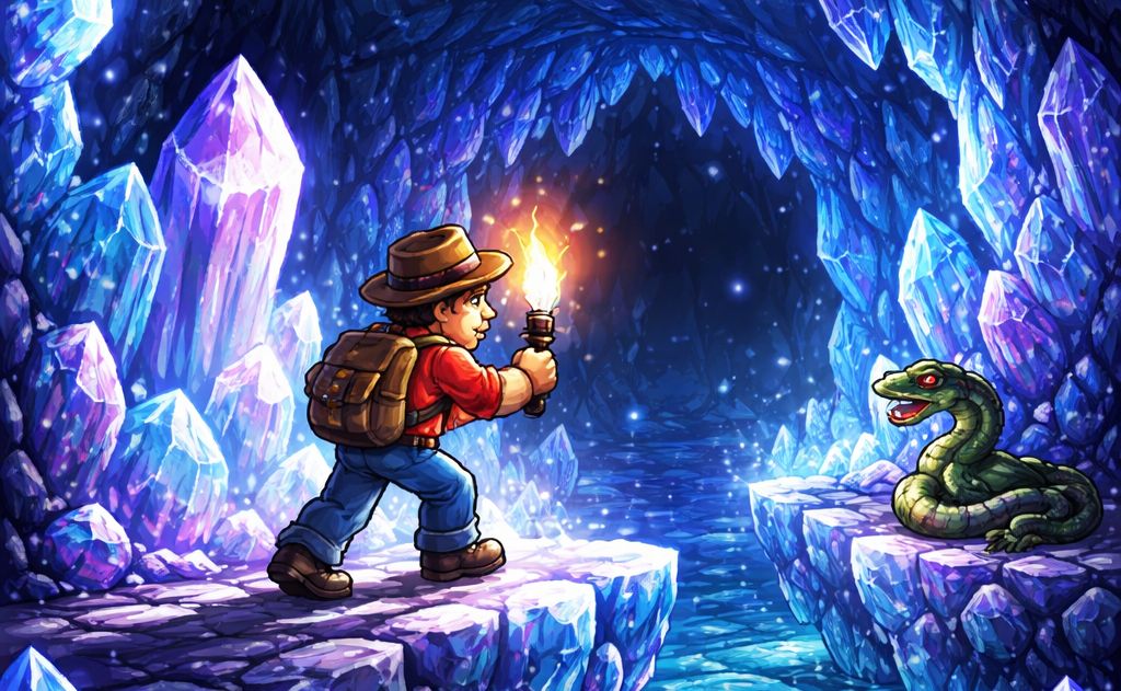 Cristalis, la caverna de Dinamic que soñó con volverse diamante