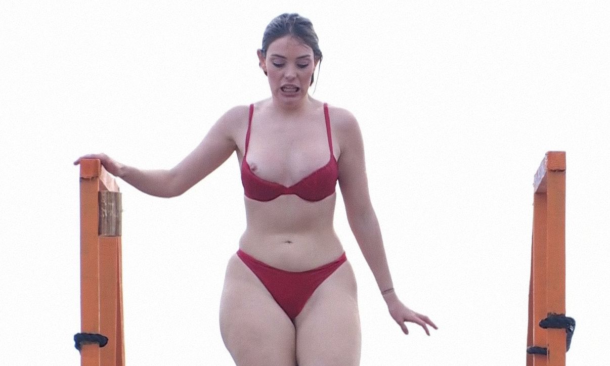 Claudia Chacón desnuda o descuido en Supervivientes 2026