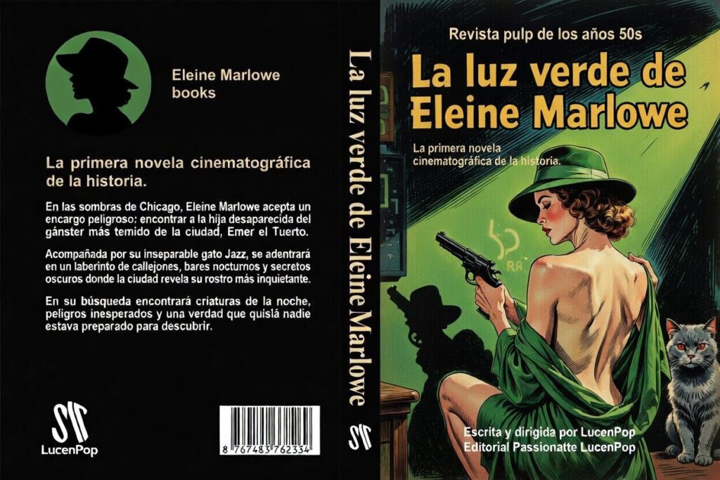 grok-image-225bc46e-7ecf-4aaf-976a-d2d61ad433bc-1-1024x683 La luz verde de Eleine Marlowe, la primera novela cinematográfica de la historia | Completa