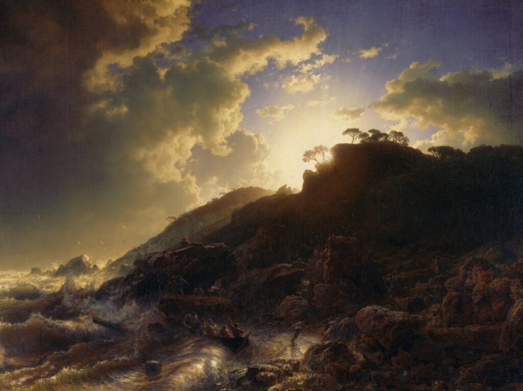 La luz que aprende a ser mar: Achenbach y la ingeniería del instante