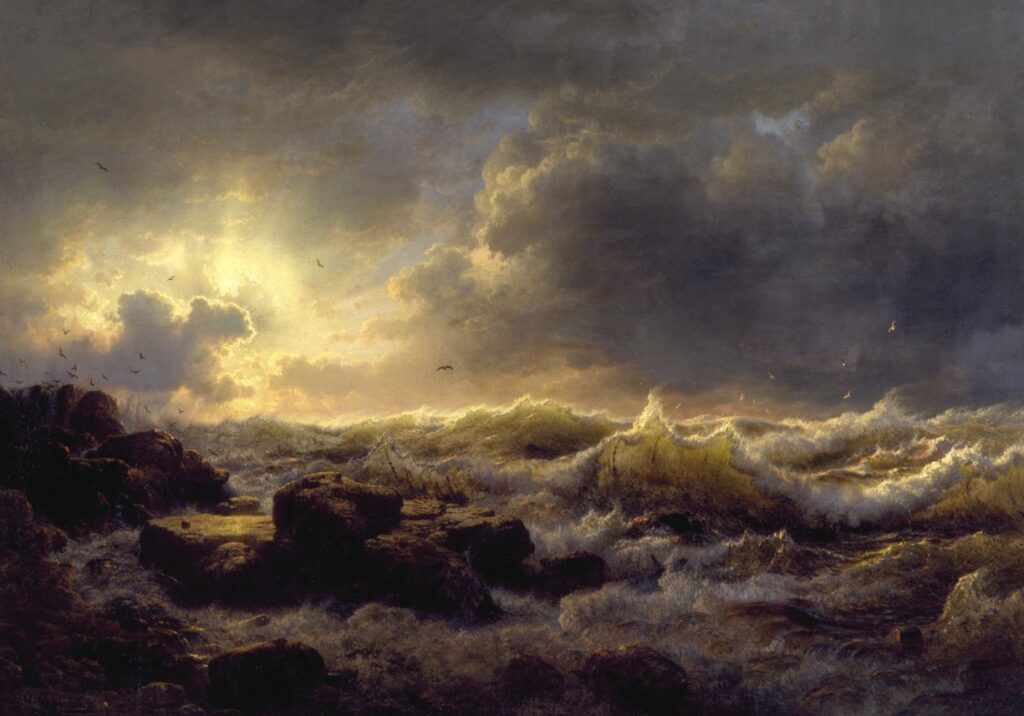 La luz que aprende a ser mar: Achenbach y la ingeniería del instante