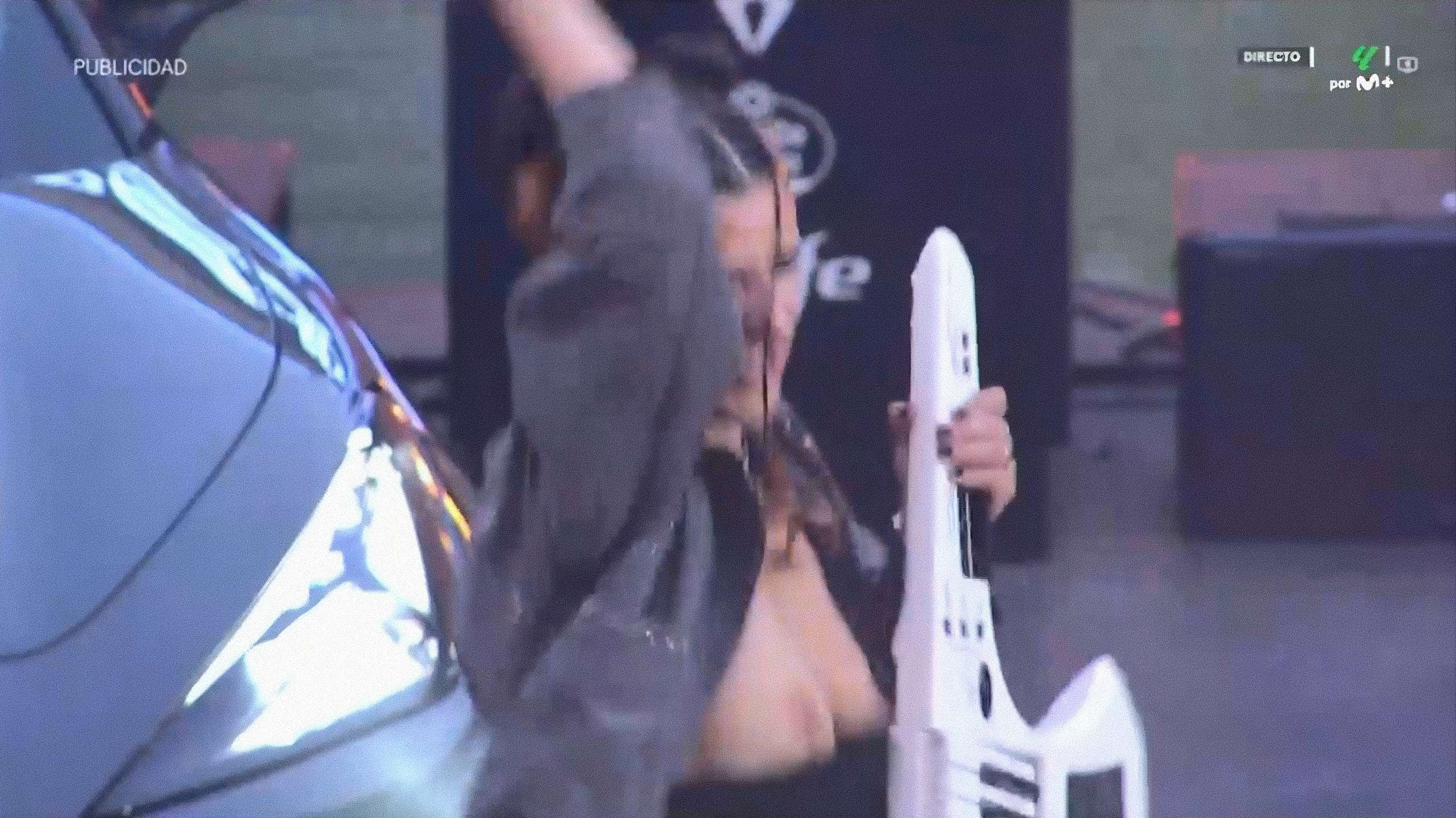 El desnudo accidental que marcó la final en la copa del rey con Tony Grox y Lucycalys