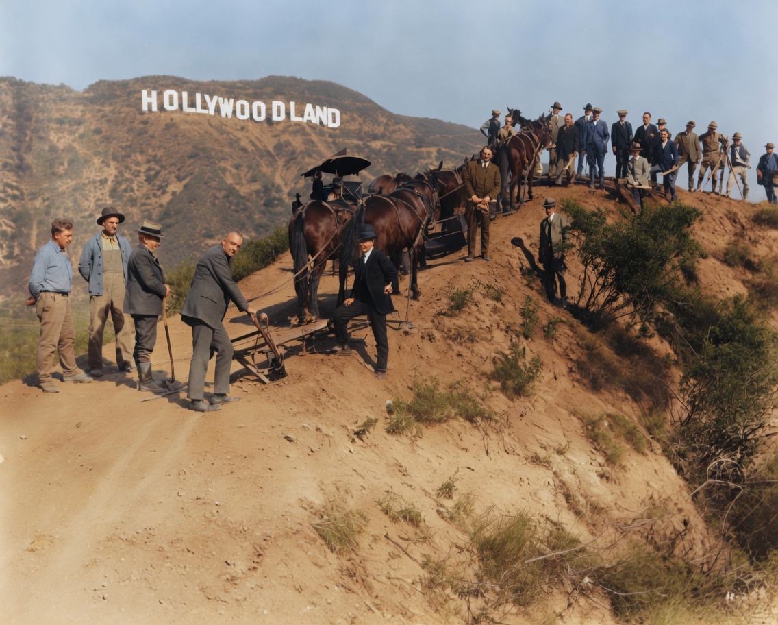 La montana que sonaba con el cine en Hollywoodland 3