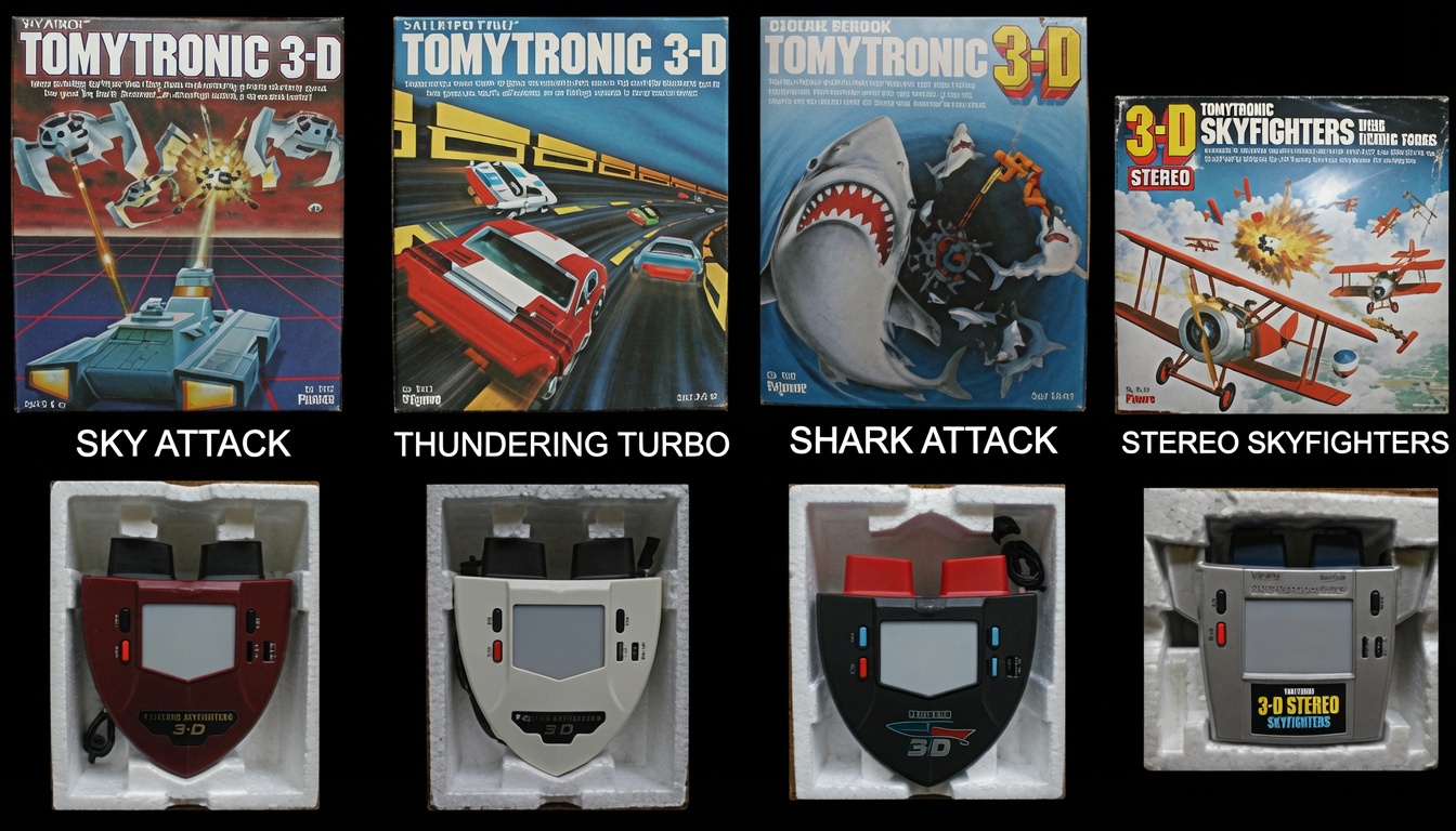 Cuando la profundidad cabía en un bolsillo: el sueño estereoscópico de Tomytronic 3D Games 10 Tomytronic 3D Games