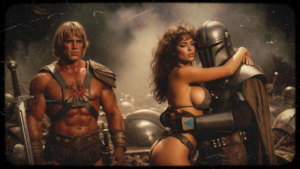 azeroth-eternia-y-mandalor-sexy-2-1024x576 De Azeroth a Eternia: diez años después de Warcraft, He-Man y The Mandalorian corren su misma suerte en el ocaso del pulp